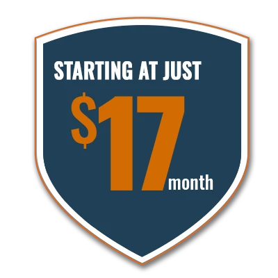 Starting at $17/month