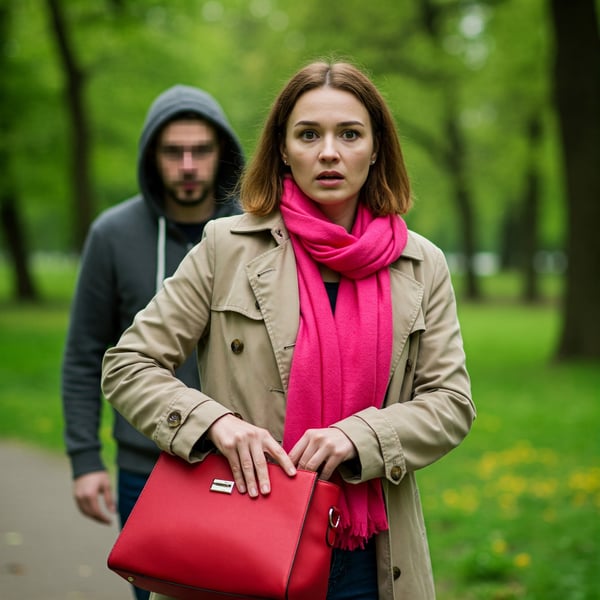 Woman followed - Jugging