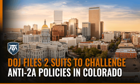 DOJ Files Two Suits in 48 Hours to Challenge Anti-2A Policies in Colorado