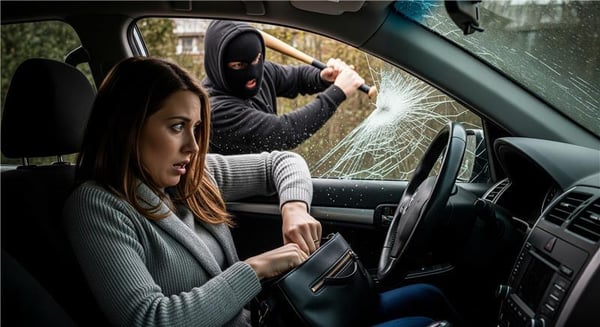 Woman defending self in vehicle stand your ground